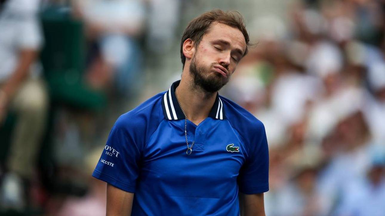 Sinner fegt Medvedev vom Platz