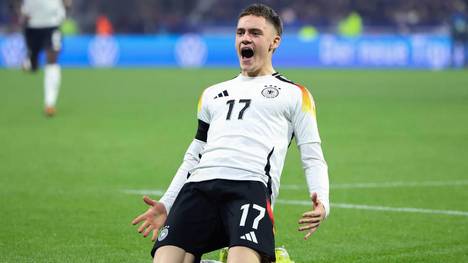 Florian Wirtz erzielte gegen Frankreich den ersten DFB-Treffer nach acht Sekunden