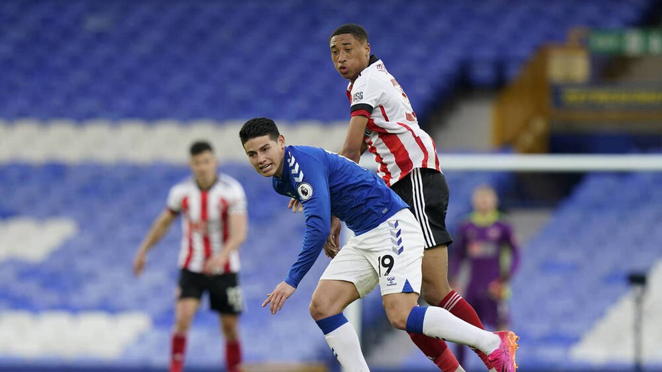 James bei Everton auf dem Sprung