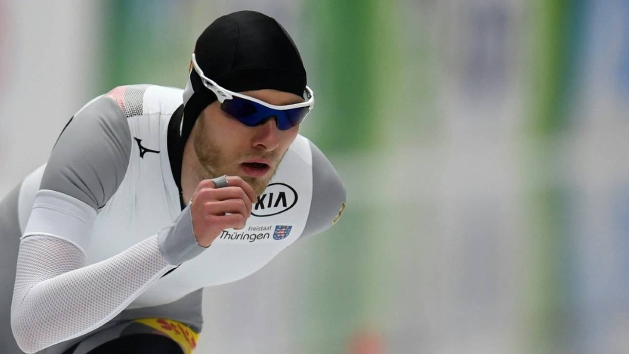 Eisschnellläufer Beckert mit Olympia-Norm