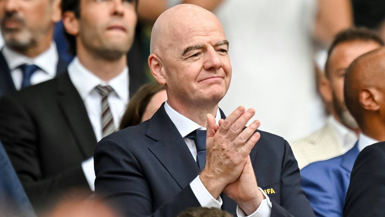 Gianni Infantino besuchte teilweise zwei Spiele pro Tag
