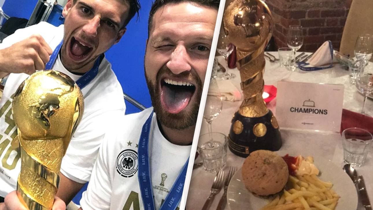 So feierte das DFB-Team