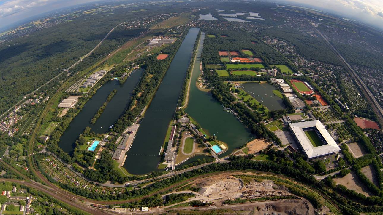 Für 30 Millionen Euro: Regattabahn in Duisburg wird saniert