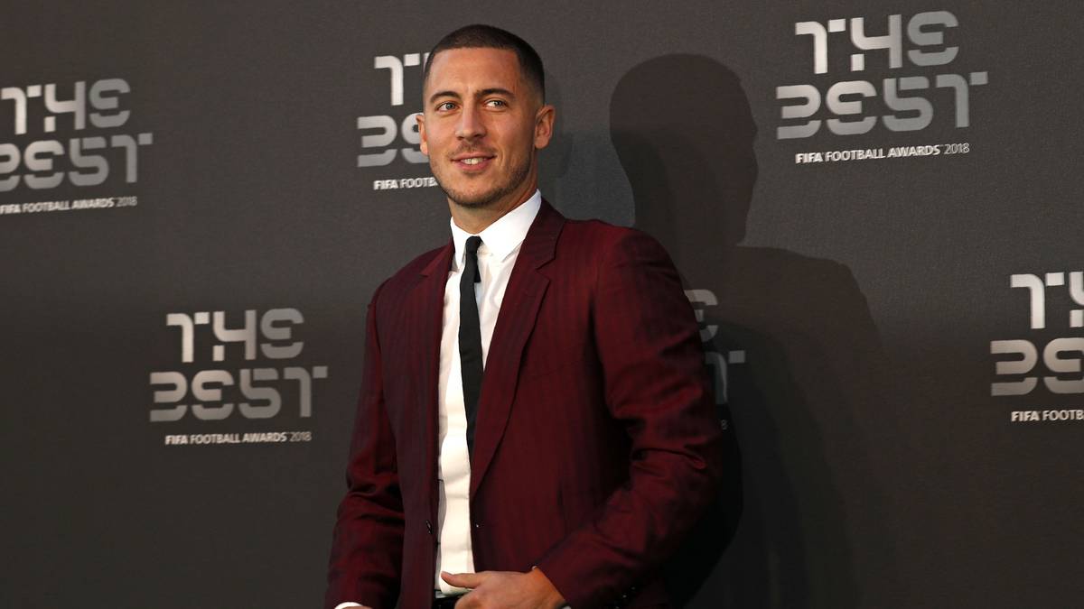 Chelsea-Star Eden Hazard zeigt sich wenig extravagant...