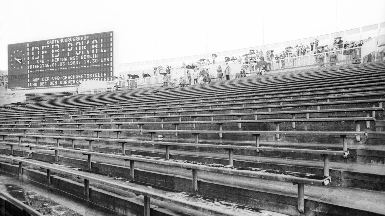 Als im Pokal die Ränge leer blieben