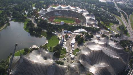 Viele Wettbewerbe sollen im Olympiapark von München stattfinden 
