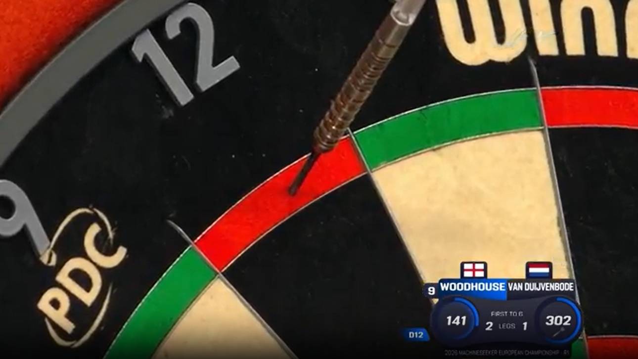 9-Darter gleich im ersten EM-Match!
