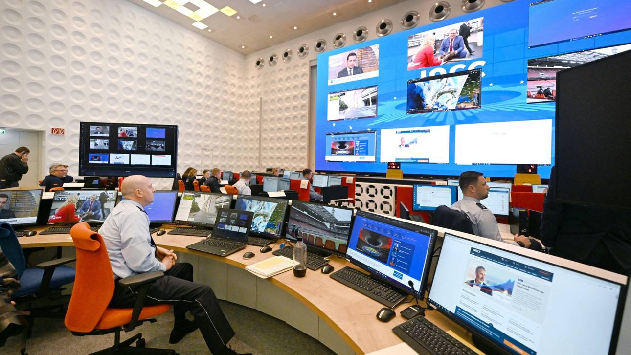 Heim-EM: Von hier aus operiert die Polizei