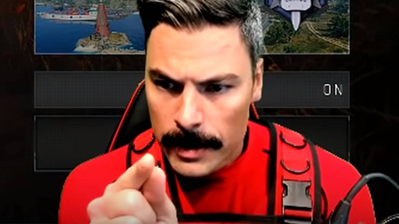 Schüsse während DrDisRespects Stream