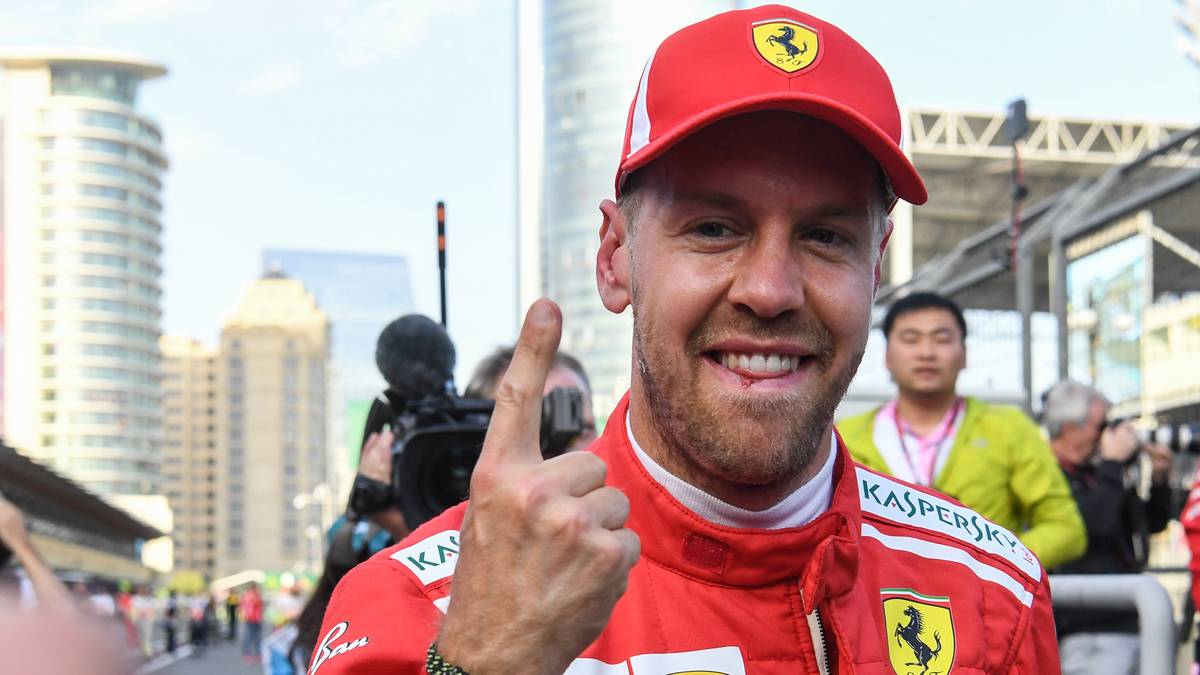 Sebastian Vettel zeigte bereits nach dem Qualifying seinen berühmten Vettel-Finger