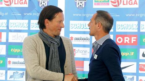 Adi Hütter und Roger Schmidt kennen sich aus der österreichischen Bundesliga
