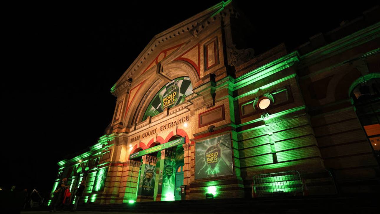 Die Darts-WM zieht ab 2026 im Alexandra Palace um