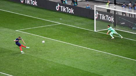 Kylian Mbappé verschoss im EM-Achtelfinale gegen die Schweiz den entscheidenden Elfmeter der Franzosen