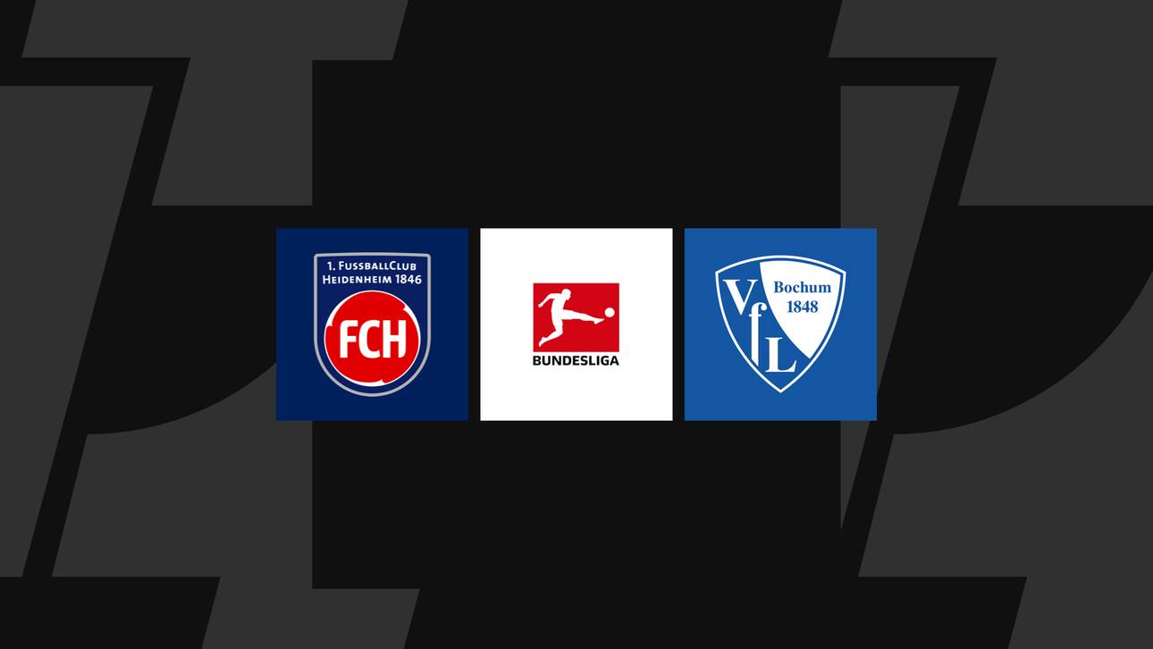 Bundesliga heute: Heidenheim gegen Bochum