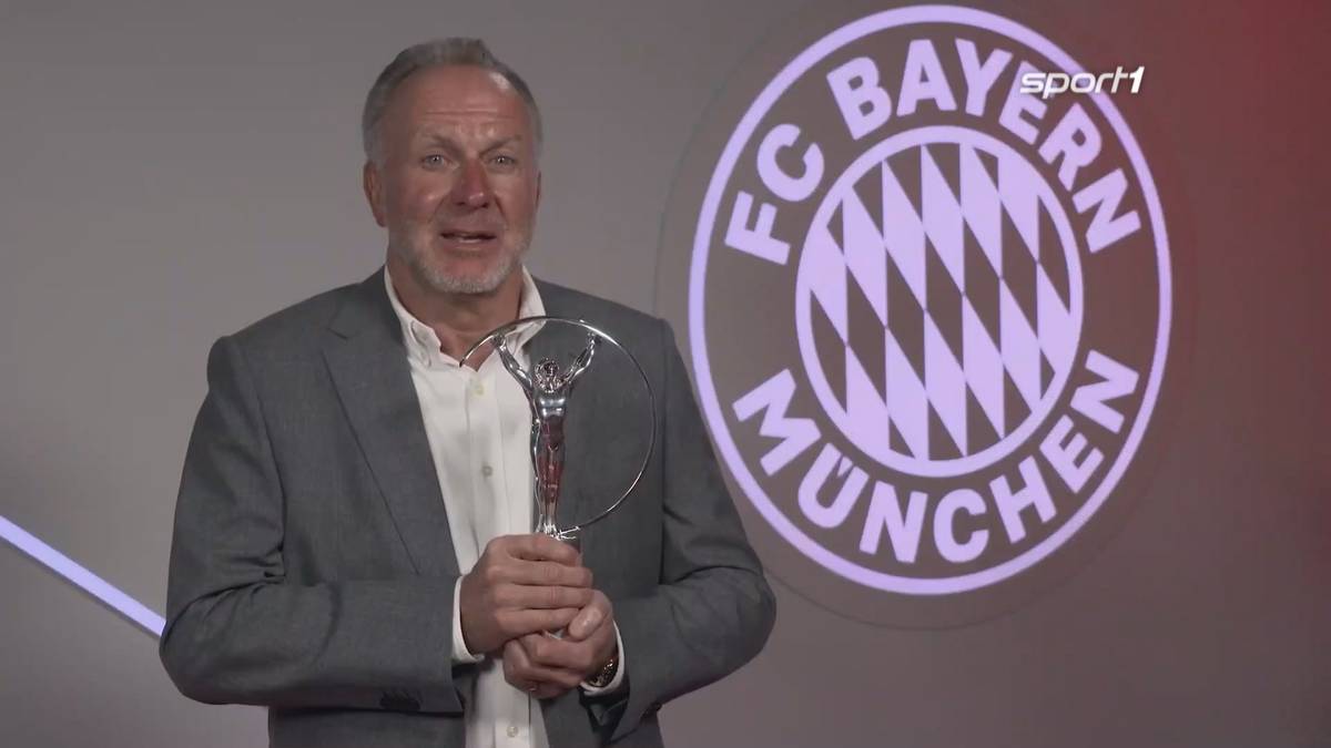 Bayern-Vorstand Rummenigge nimmt Laureus-Award entgegen