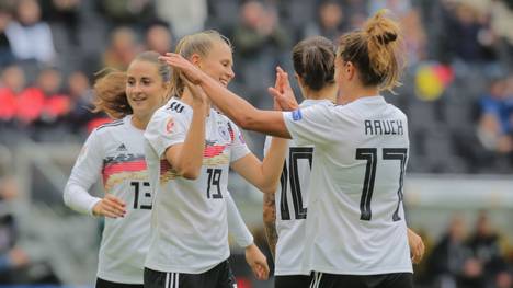 Die DFB-Frauen starteten mit drei Siegen in die EM-Quali