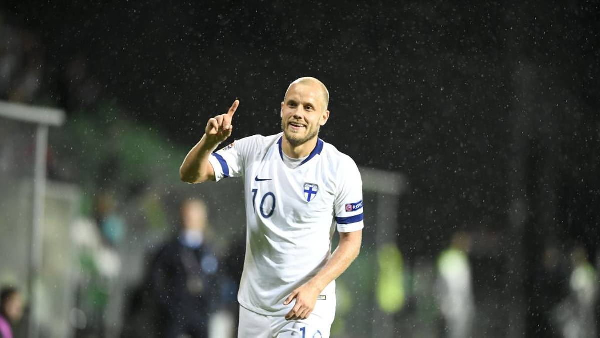 PLATZ 4 - TEEMU PUKKI: Der Ex-Schalker traf beim 3:0 gegen Liechtenstein zwei Mal für Suomi und noch einmal beim 1:2 in Griechenland. Dass Finnland zum ersten Mal bei einer Europameisterschaft dabei ist, liegt vor allem am Stürmer von Norwich City, der in zehn Partien zehn Mal traf