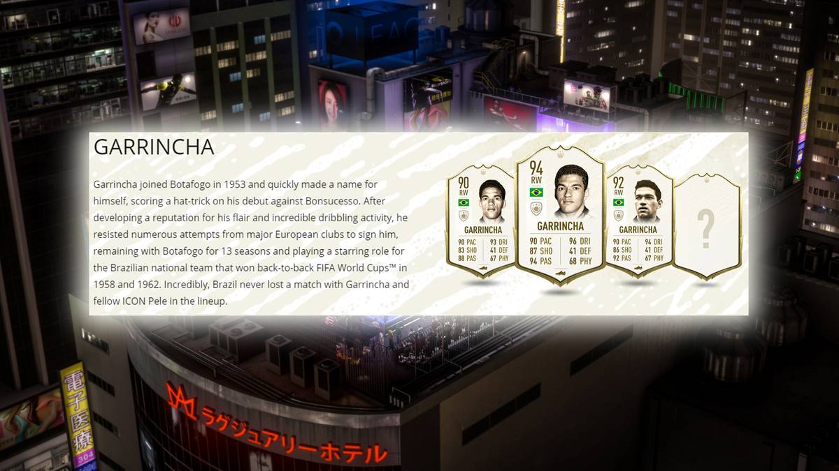 ST: Garrincha (Brasilien)