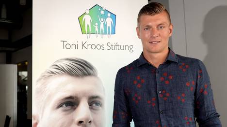 Toni Kroos stellte seine Stiftung in Köln vor