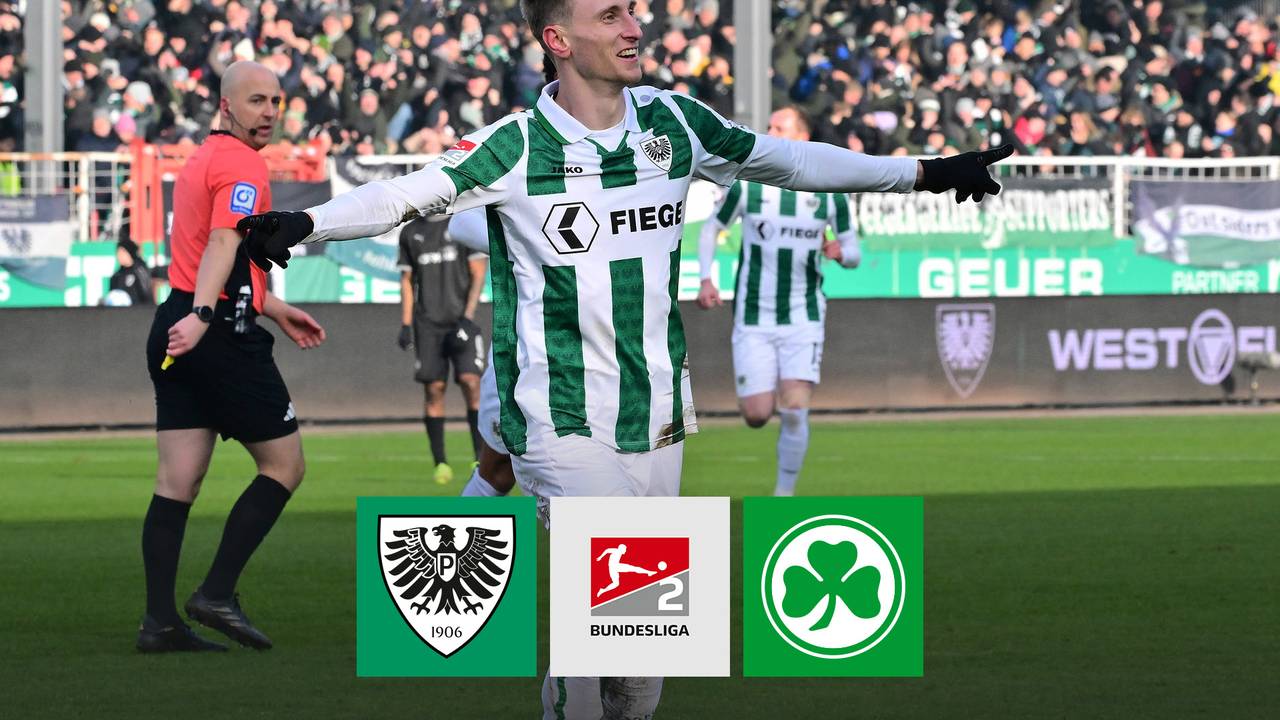 2. Bundesliga heute: Fürth gegen Lautern