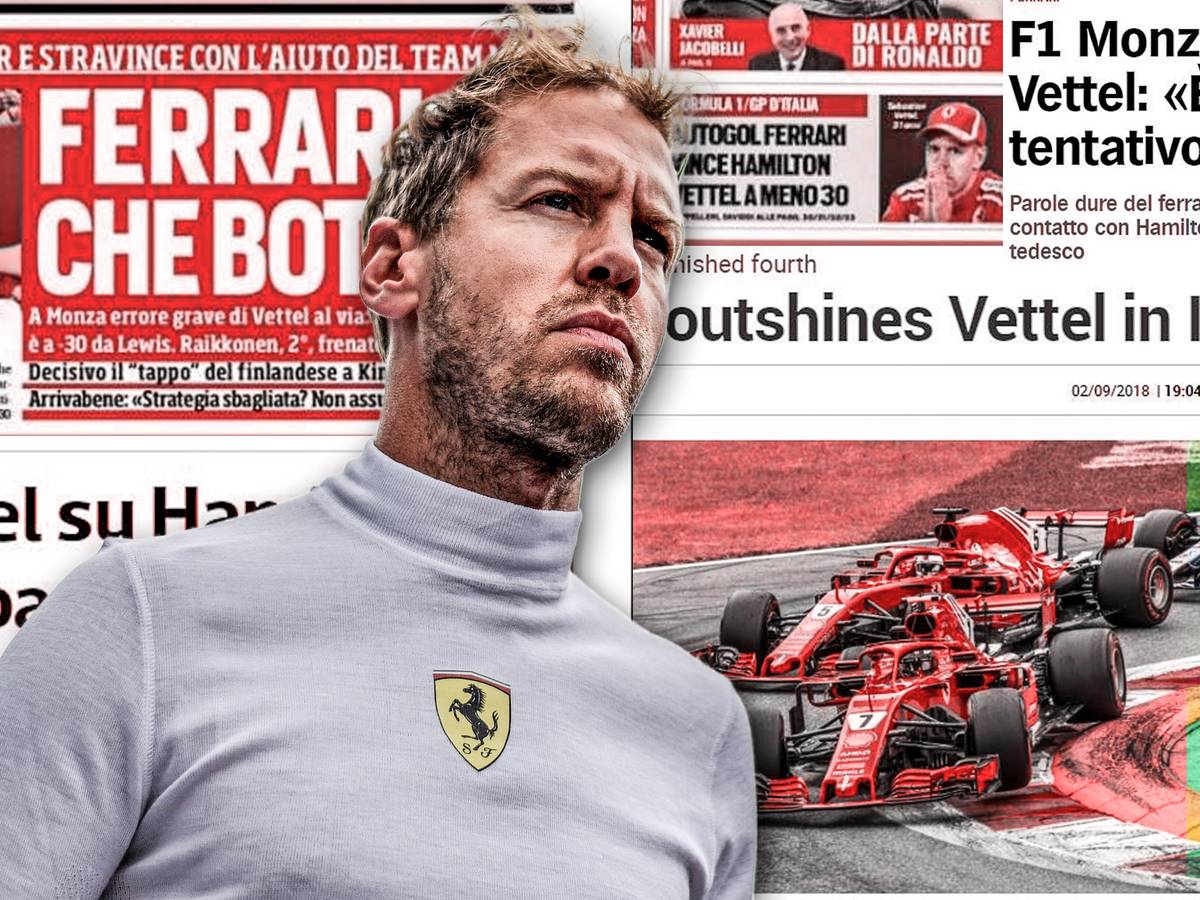 Formel 1 in Monza Pressestimmen mit Sebastian Vettel, Lewis Hamilton