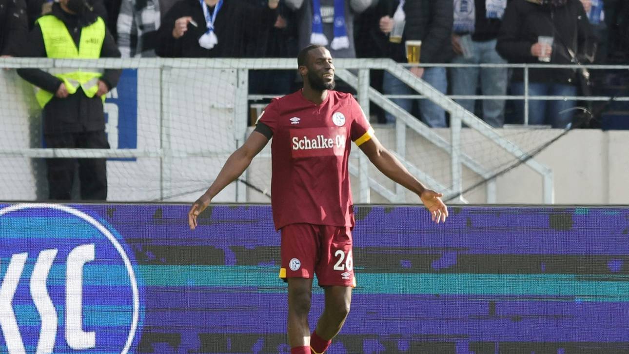 1:1 beim KSC: Dämpfer für Schalke ohne Gazprom-Trikots