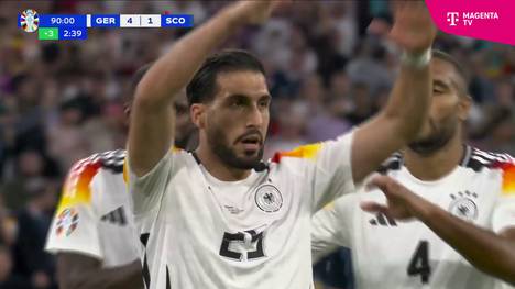 Erst kurz vor der Heim-EM wurde BVB-Kapitän Emre Can für das DFB-Team nachnominiert. Im ersten Spiel der UEFA EURO 