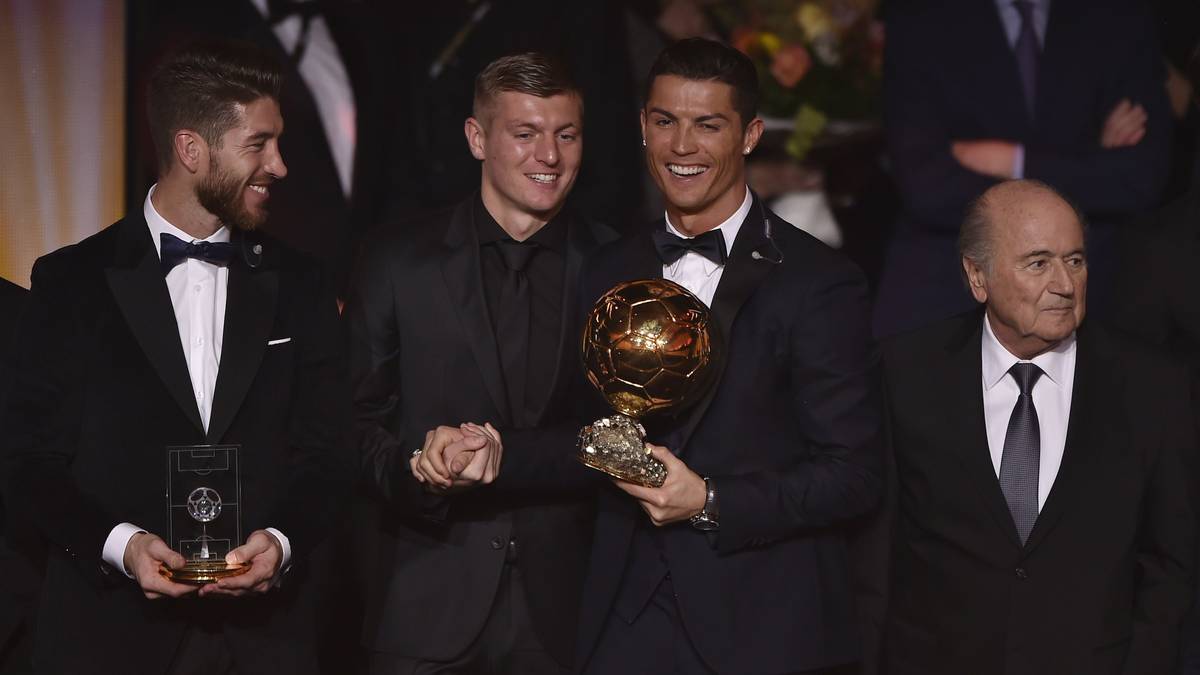 Weltfußballer-Wahl-Toni Kroos-Cristiano Ronaldo