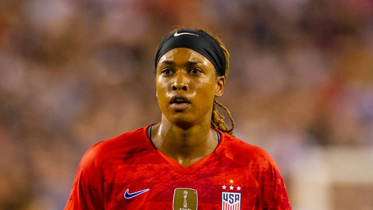 JESSICA MCDONALD (31/USA) - FUSSBALL - Aus dem aktuellen Weltmeisterteam der USA ist Jessica McDonald bereits Mutter