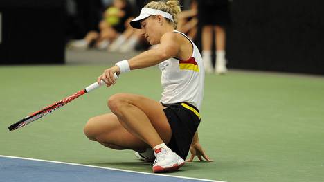 Nach der deutschen Erstrundenpleite im Fed Cup nimmt sich Angelique Kerber nur wenige Tage frei