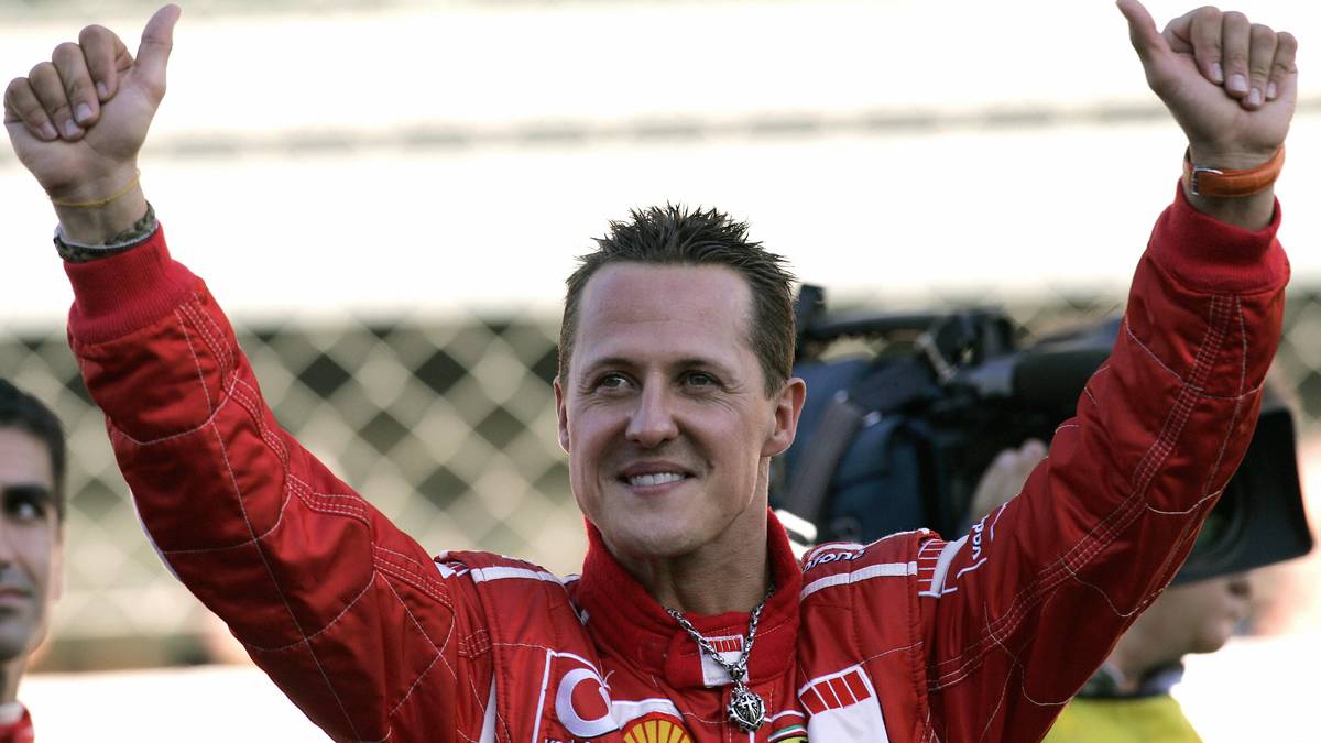 Former Ferrari driver Micheal Schumacher