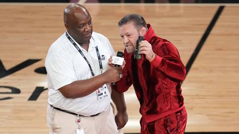 Conor McGregor gibt eine Partnerschaft mit den Miami Heat bekannt