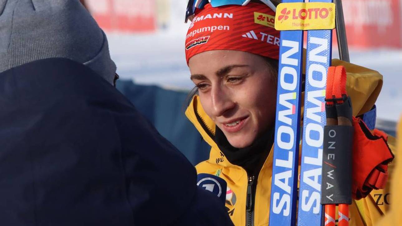 Pikantes Interview bei Biathlon-WM