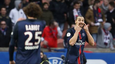Zlatan Ibrahimovic schnürte für Paris einen Doppelpack