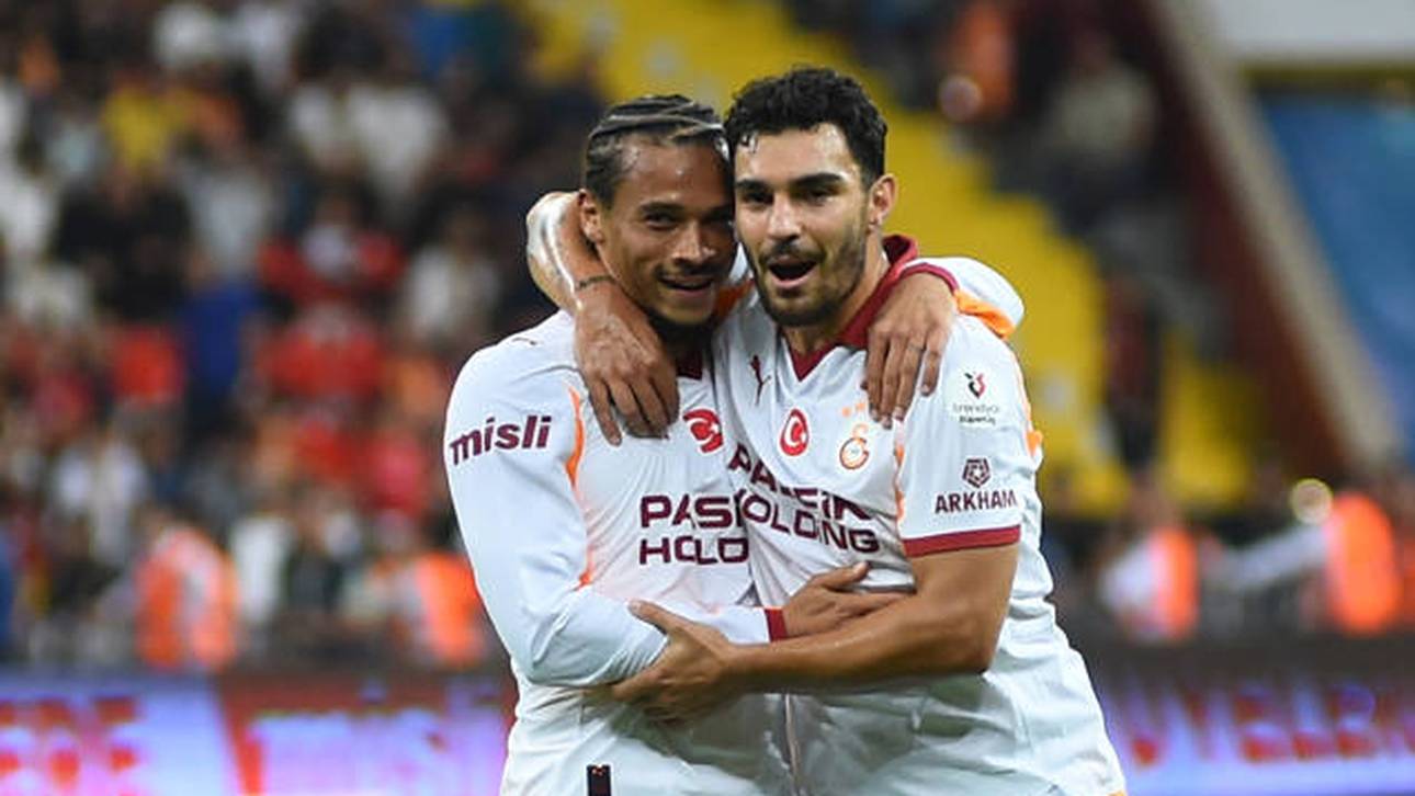 Leroy Sané wird in der Türkei erstmals gefeiert