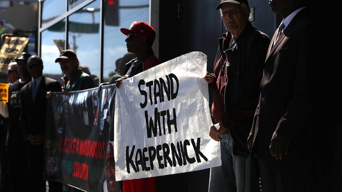Supporters Of QB Colin Kaepernick Hold News Conference In San Francisco