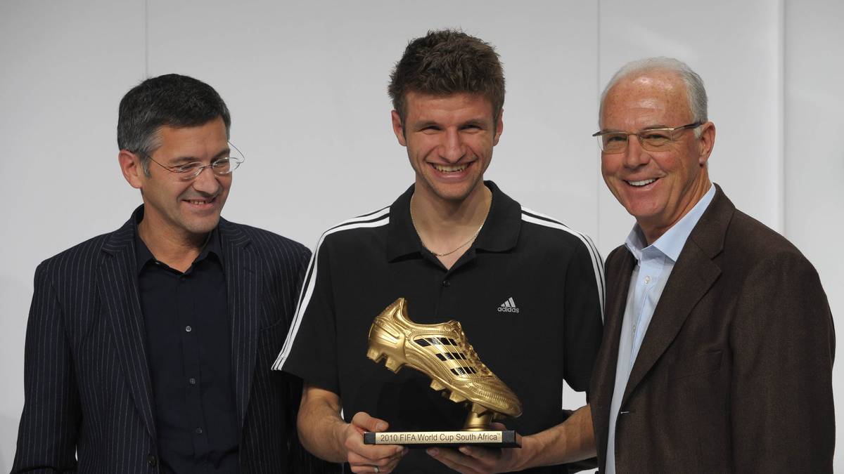 Herbert Hainer sponserte mit Adidas unter anderem Thomas Müller und Franz Beckenbauer