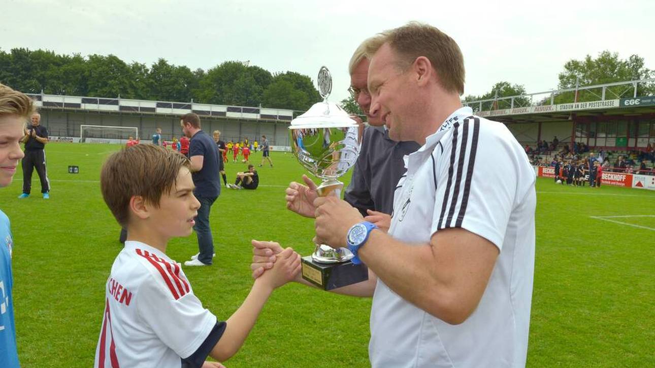 Schon bei einem U11-Turnier im Jahr 2016 staubte Kenan Yildiz einen Siegerpokal ab