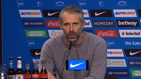 Durch die Niederlage gegen die Hertha verpasst Borussia Dortmund einen versöhnlichen Jahresabschluss. Marco Rose ist trotzdem nicht unzufrieden und hofft in der Rückrunde auf mehr Spieler.