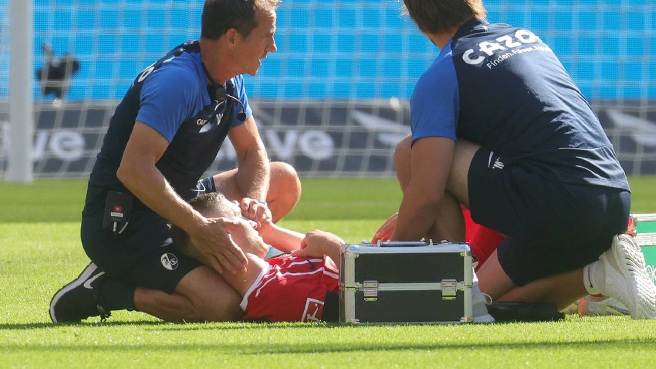 kicker: Sallai mit Fraktur des Augenbodens