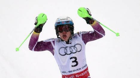 Henrik Kristoffersen holte seine sechste Goldmedaille