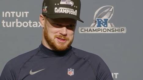 Seahawks-Quarterback Sam Darnold äußert sich zum QB-Rennen um eine Super-Bowl-Teilnahme des 2018er Drafts. Der 28-Jährige konnte sich gegen Stars wie Josh Allen, Lamar Jackson und Baker Mayfield durchsetzen und vor diesen den Super Bowl erreichen.