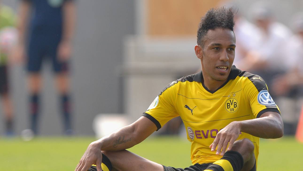 Aubameyang beim BVB auf der Bank
