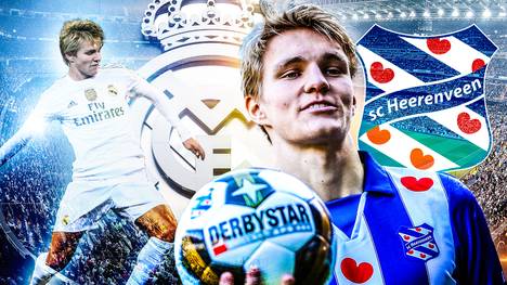 Martin Odegaard wechselte von Real Madrid zum SC Heerenveen