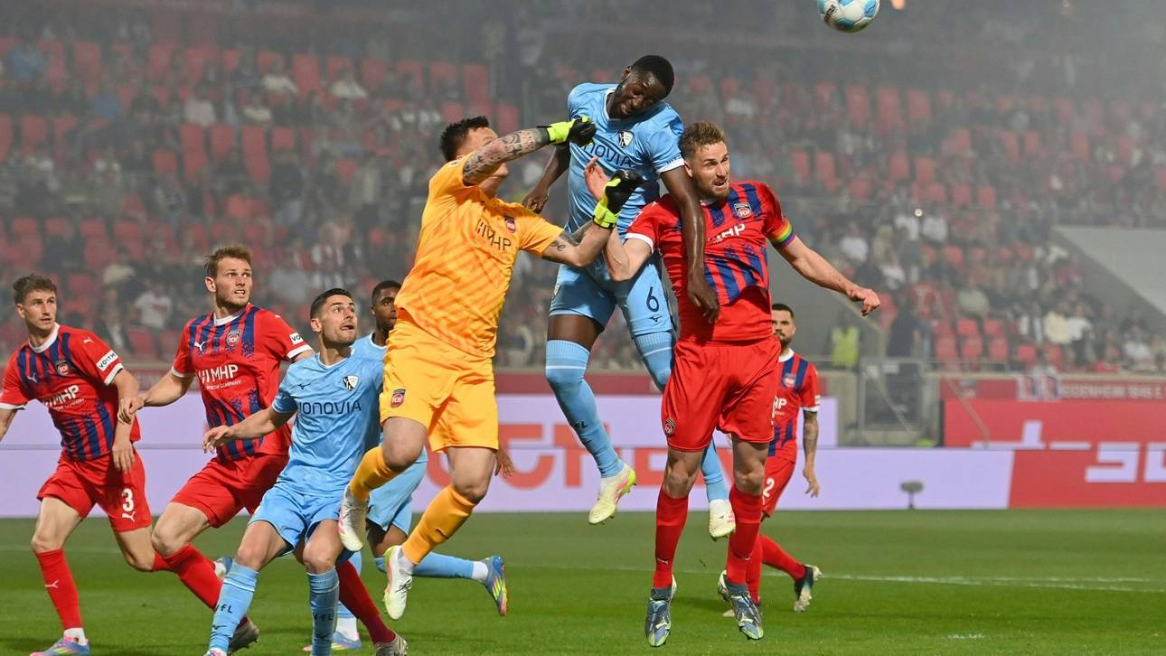 Heidenheims Müller erleidet Gehirnerschütterung