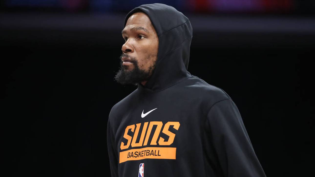Kevin Durant kämpft mit den Phoenix Suns um den NBA-Titel