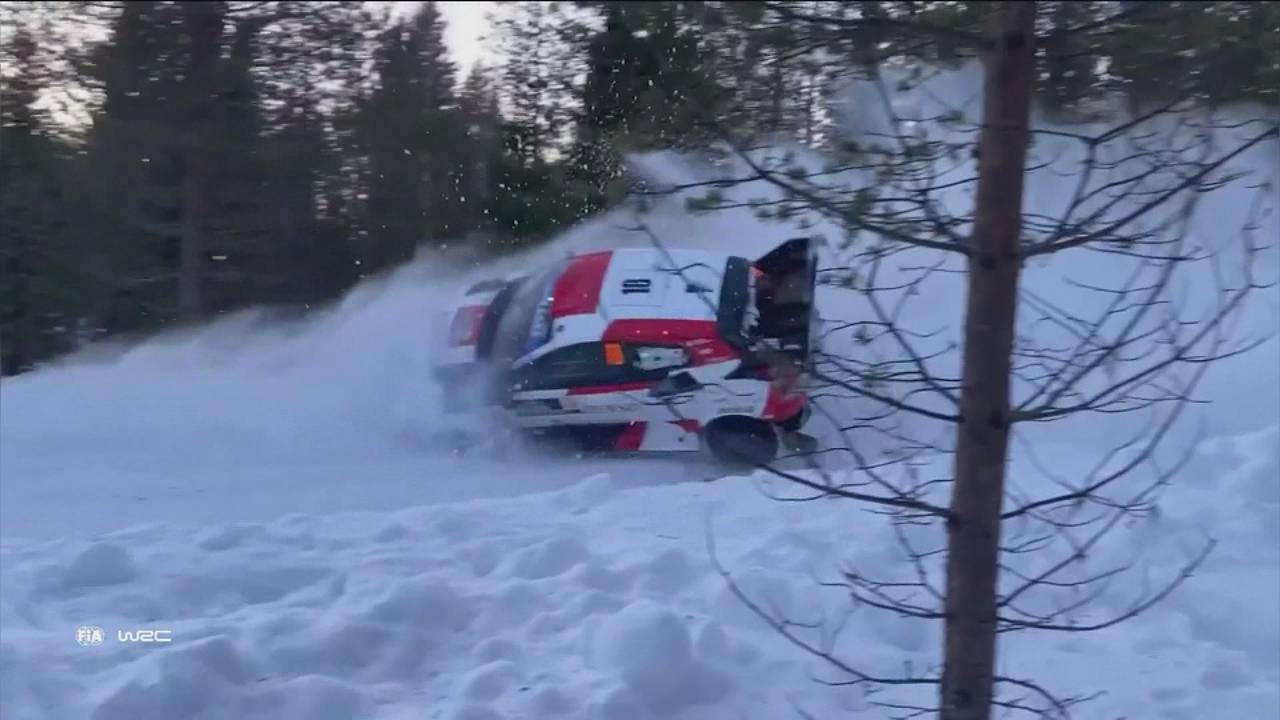 WRC: Tänak gewinnt in Schweden - Katsuta mit heftigem Crash