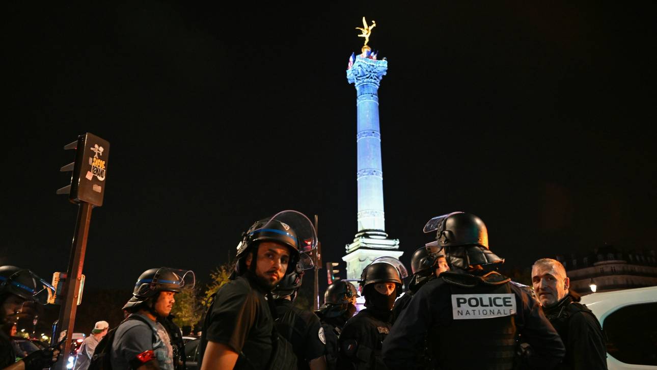 Unzählige Festnahmen in Paris