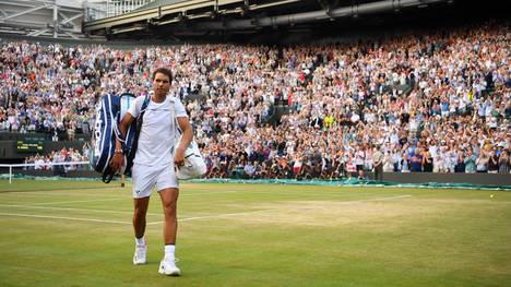 Rafael Nadal musste in Wimbledon gegen Gilles Muller die Segel streichen