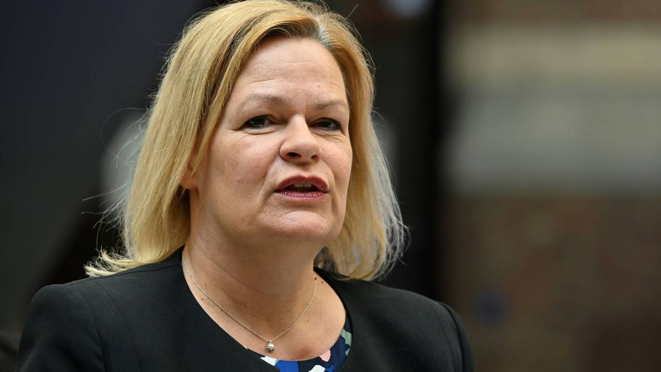 Faeser: „Mehr als Freundschaftsspiel“